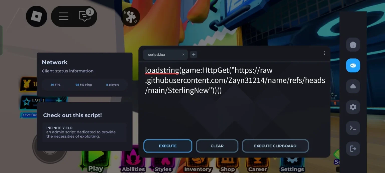 Attach & Run the Volleyball Legends Script